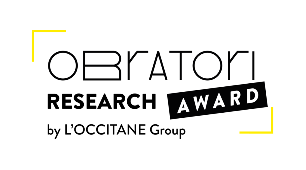 Obratori research award by l'Occitane Group